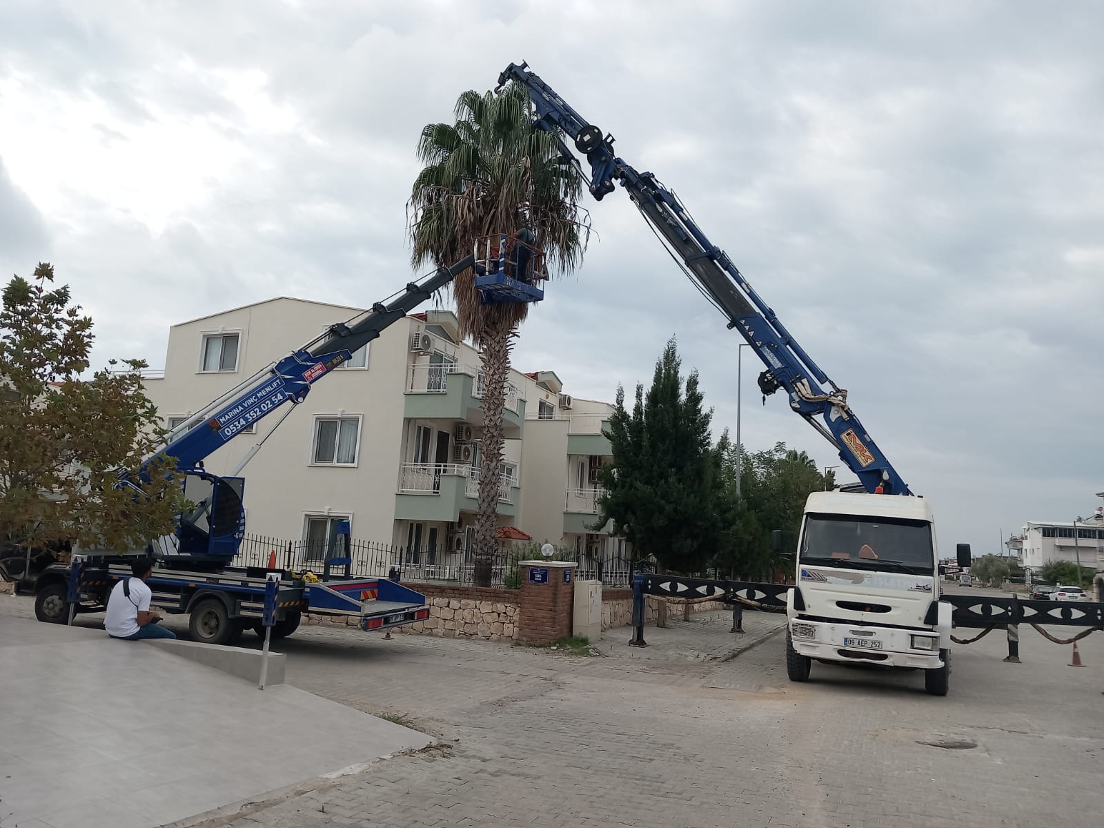 Sepetli Vinçle Baca Temizliği ve Bakımı